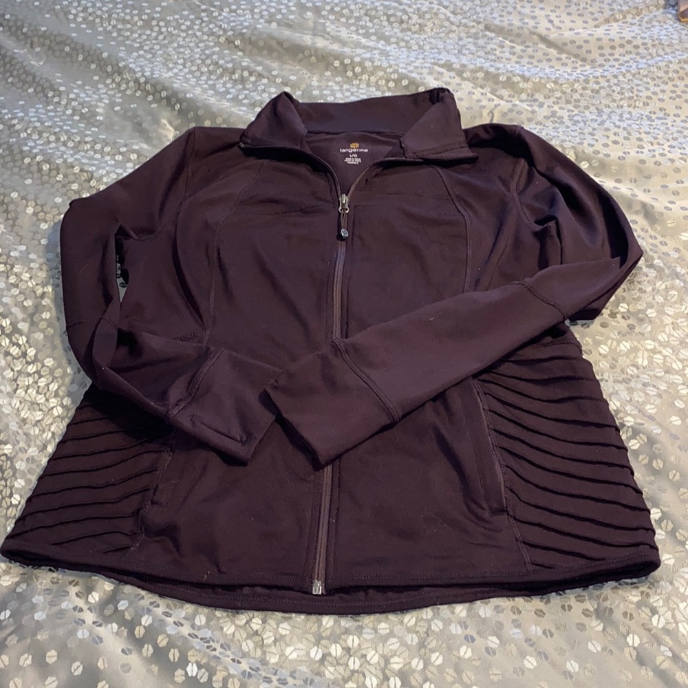 Tangerine woman’s zip up! Size large